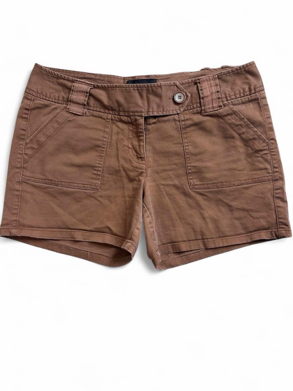 The Limited Women’s Brown Casual Cotton Shorts